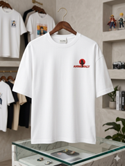 Shoto Todoroki White Unisex Oversized T-Shirt